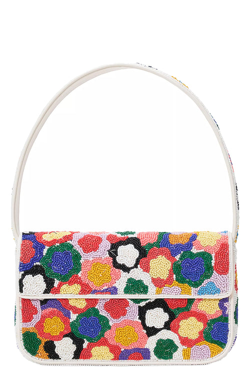 Tommy Beaded Bag in Spring Bouquet