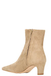 Wally Ankle Boots in Dune Suede