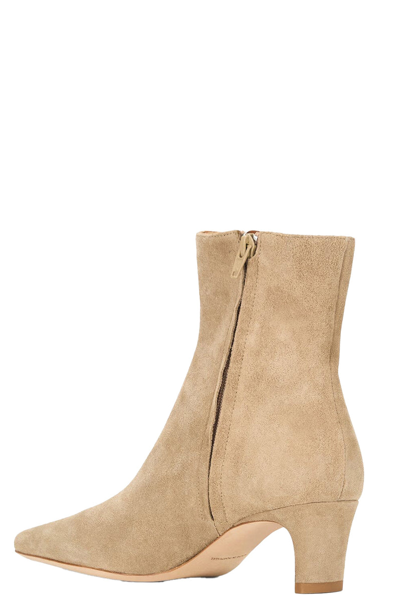 Wally Ankle Boots in Dune Suede