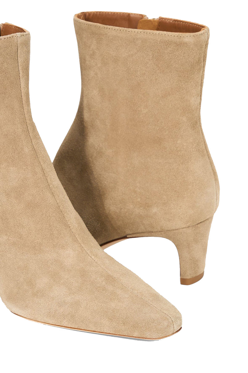 Wally Ankle Boots in Dune Suede