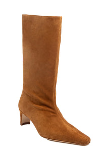 Midcalf Wally Boot in Tan Suede
