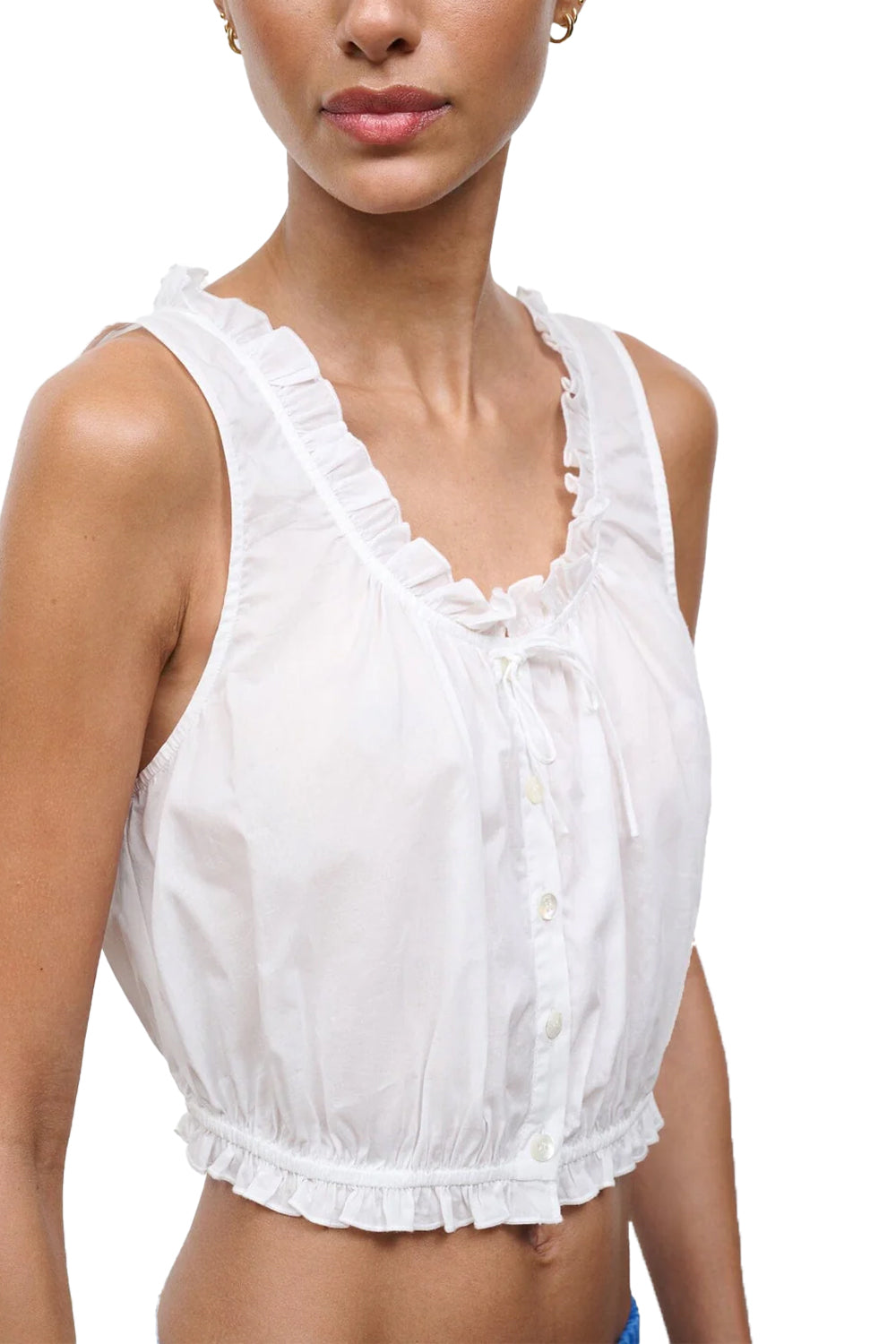 Sicilia Top in Ivory