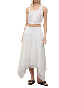Sicilia Top in Ivory