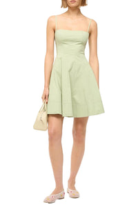 Wylie Mini Dress in Pale Jade