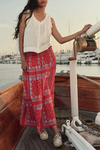 The Vignette Top in White