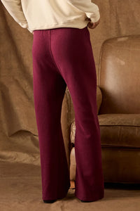 The Fleece Lap Sweatpant in Plum