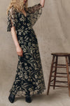 The Festal Dress in Brocade Floral