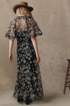 The Festal Dress in Brocade Floral
