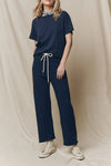 The Wide Leg Cropped Sweatpant