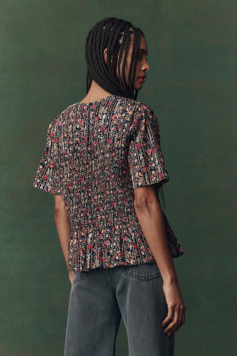 The Smocked Flounce Top