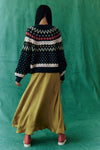 The Ice Rink Cardigan in Festive Fair Isle