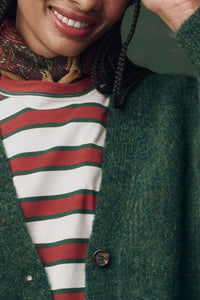 The Brushed Melange Cardigan