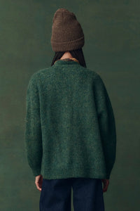 The Brushed Melange Cardigan