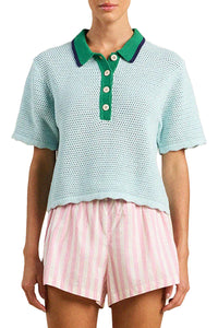 Amalia Polo in Light Blue