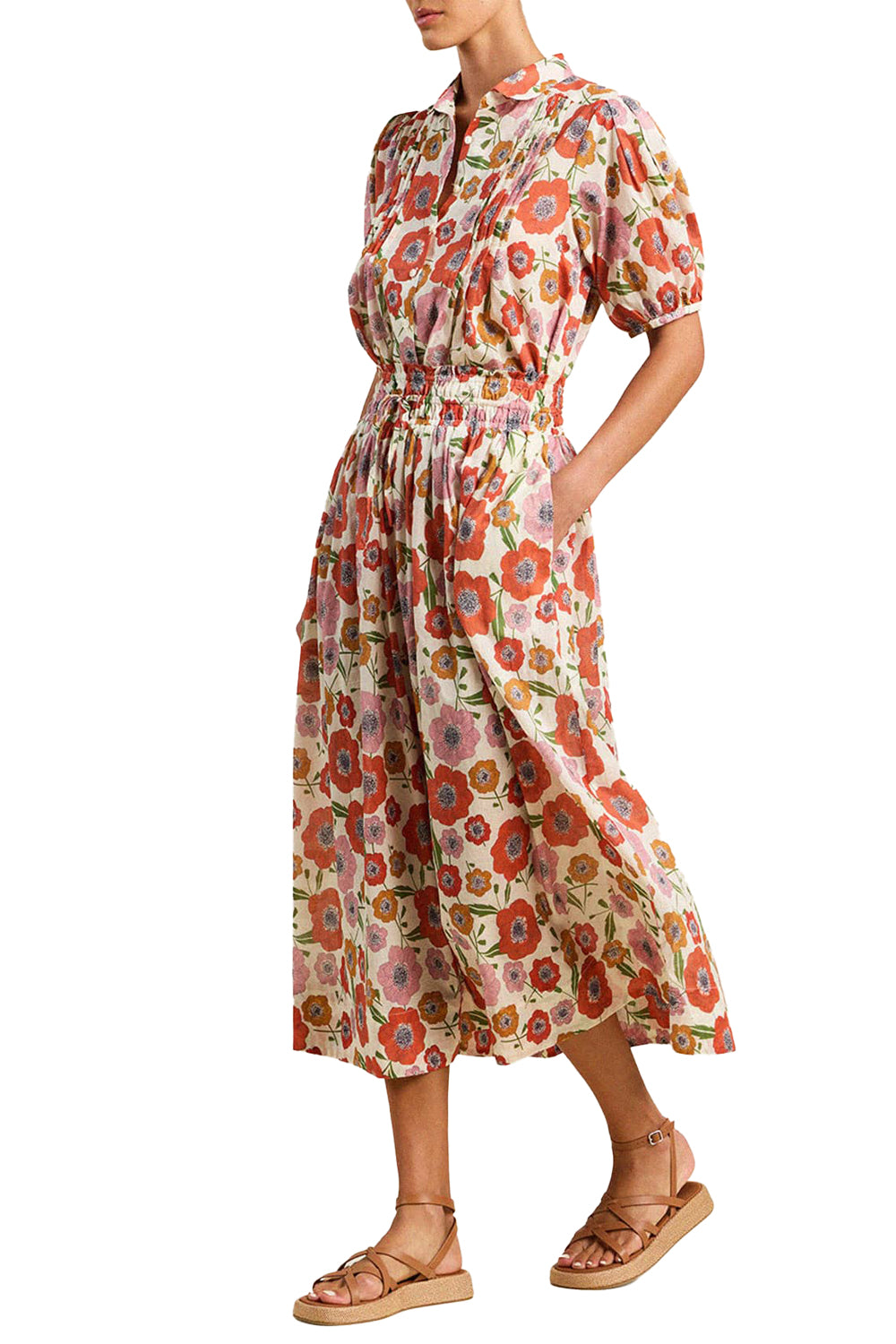 Bianca Skirt in Poppy Costa