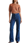 Anne Sweater in Paprika Sunset
