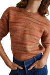 Anne Sweater in Paprika Sunset