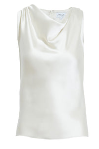 Clorinda Top in Ivory