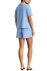 Darcy Top in Vista Blue