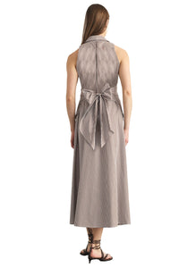 Hannah Dress in Acorn Optic White