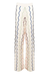 Lesley Knit Pant in Cream Multi