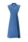 Midi Shivon Dress in French Blue