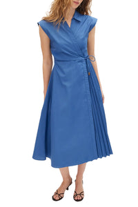 Midi Shivon Dress in French Blue