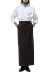 Taken Top in Super Compact Cotton White