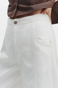 Dancing in The Dark Jean in White