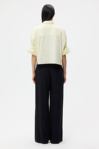 Next Ex Shirt in Superfine Cotton Aloe Wash