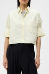 Next Ex Shirt in Superfine Cotton Aloe Wash