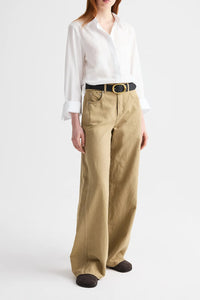 Boyfriend Shirt in Superfine Cotton White