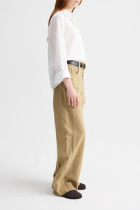 Boyfriend Shirt in Superfine Cotton White