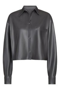 Little Big Joe Shirt in Paper Leather Urban Chic