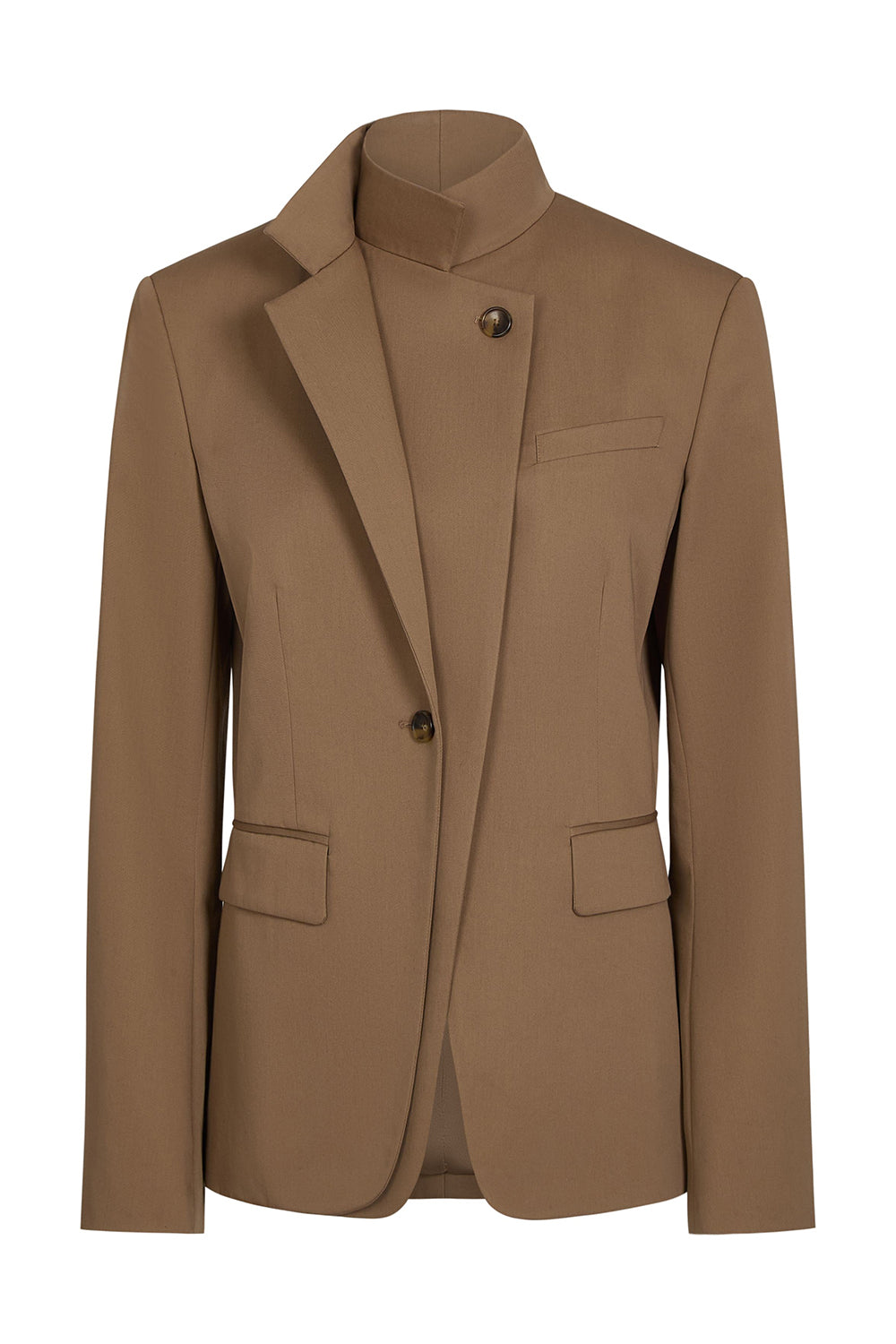 The Double Take Blazer in Trench Chino Twill British Khaki