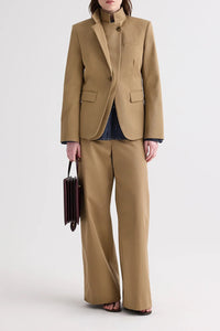 The Double Take Blazer in Trench Chino Twill British Khaki