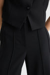 Bond St. Pant in Compact Tux Suiting in Black