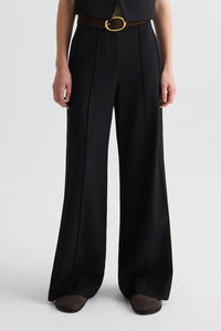 Bond St. Pant in Compact Tux Suiting in Black