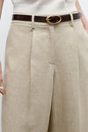 Narrow Leather Belt in Dakota