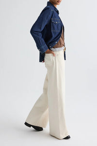 Cowboy Take Me Away Shirt in Denim Shirting Dark Stone