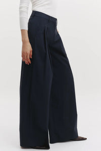 Next Didi Pant in Dense Cotton Poplin Midnight