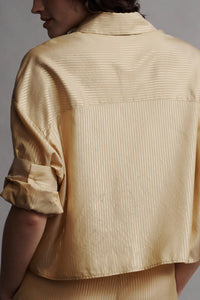 Next Ex Silk Shirt in Goldenrod