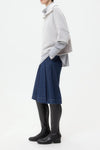 In The Morning Sweater in Cashmere Light Heather Grey