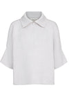 In The Morning Sweater in Cashmere Light Heather Grey