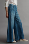 Dancing In The Dark Jean in Linen Cotton Denim Vintage Wash