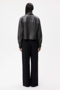 Little Big Joe Shirt in Paper Leather Urban Chic