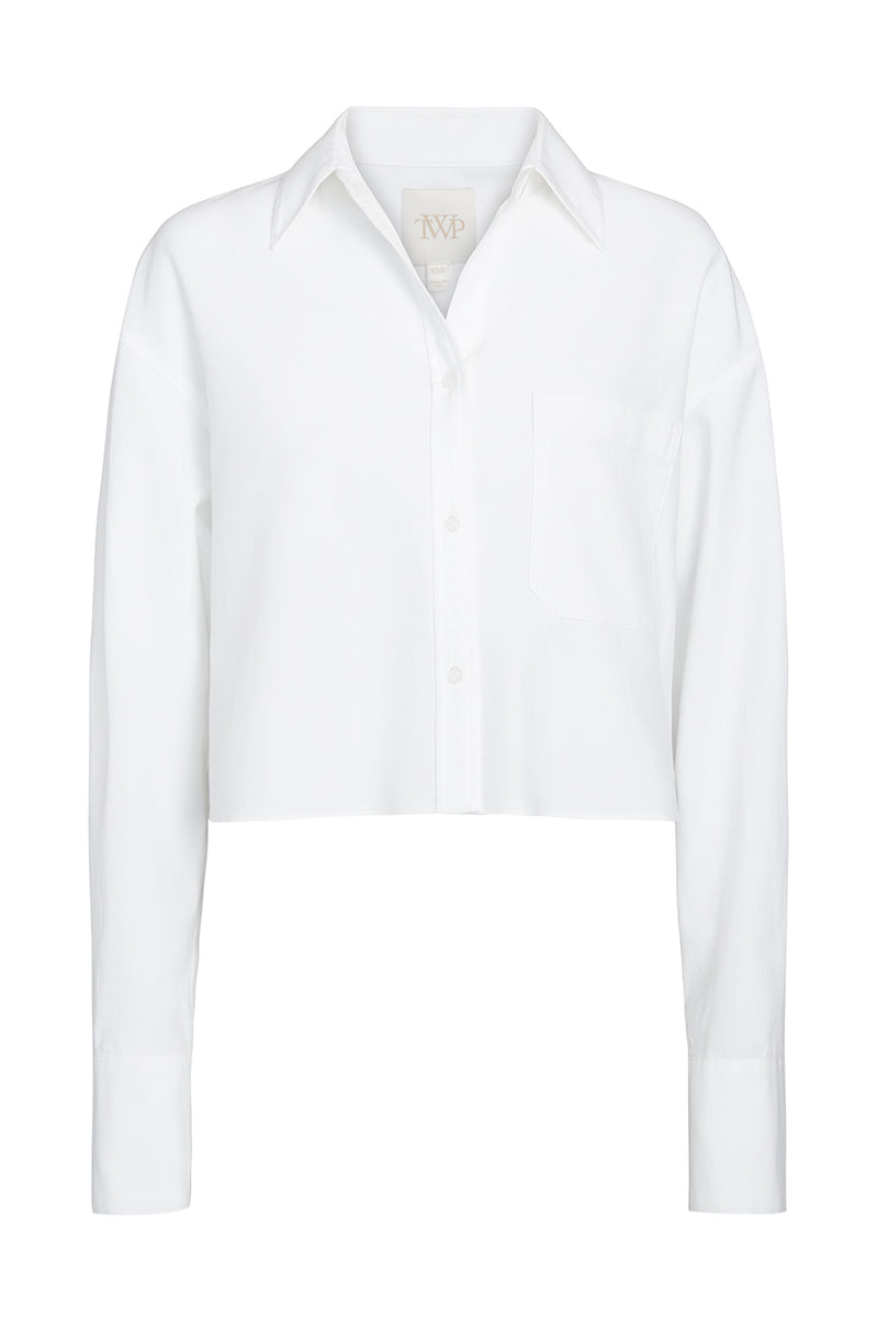 Little Big Joe Shirt in Cotton Shirting White