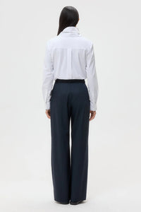 My Maria Top in Super Compact Poplin White