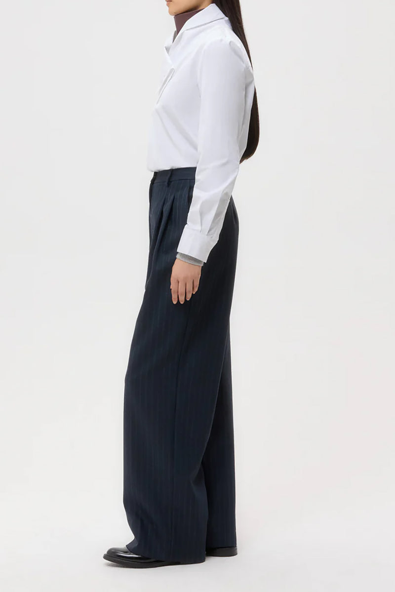 My Maria Top in Super Compact Poplin White