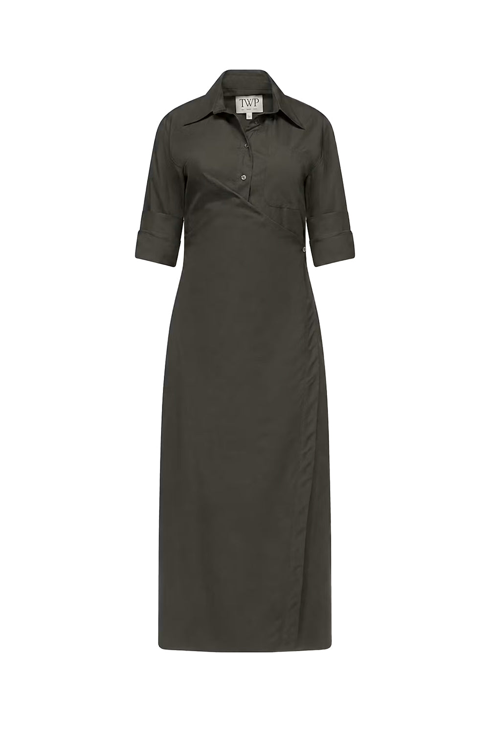 New Earl Dress in Superfine Cotton Rosin